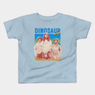 Dinosaur Jr Vintage 1984 // Without a Sound Original Fan Design Artwork Kids T-Shirt